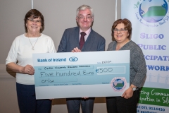 Draw winners Cartron Viewpoint Residents Association Kathleen Gallagher and Sheila Leydon