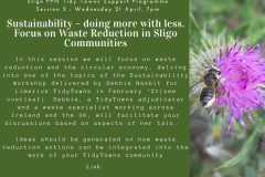 Session 2 : Sustainability