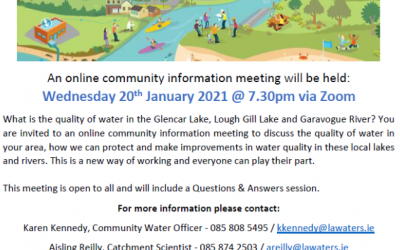 What’s happening in Glencar Lake & Lough Gill Catchments