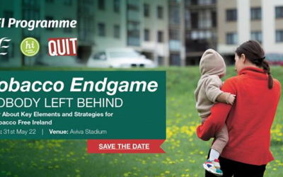 Tobacco Endgame, Nobody Left Behind Conference Save the Date: 31st May 2022
