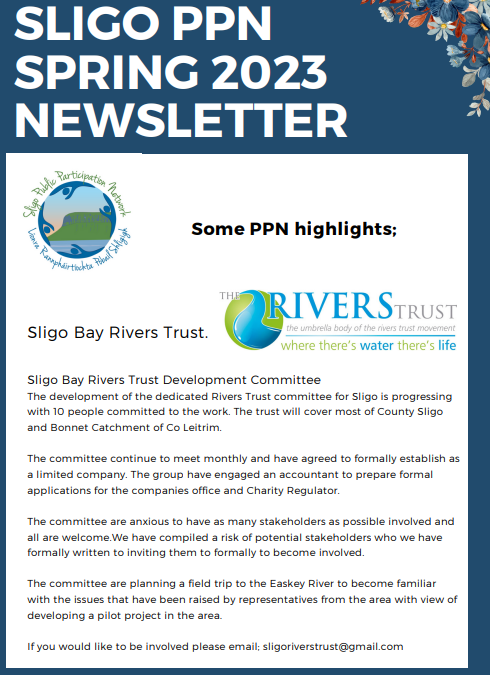 Sligo PPN Spring 2023 Newsletter