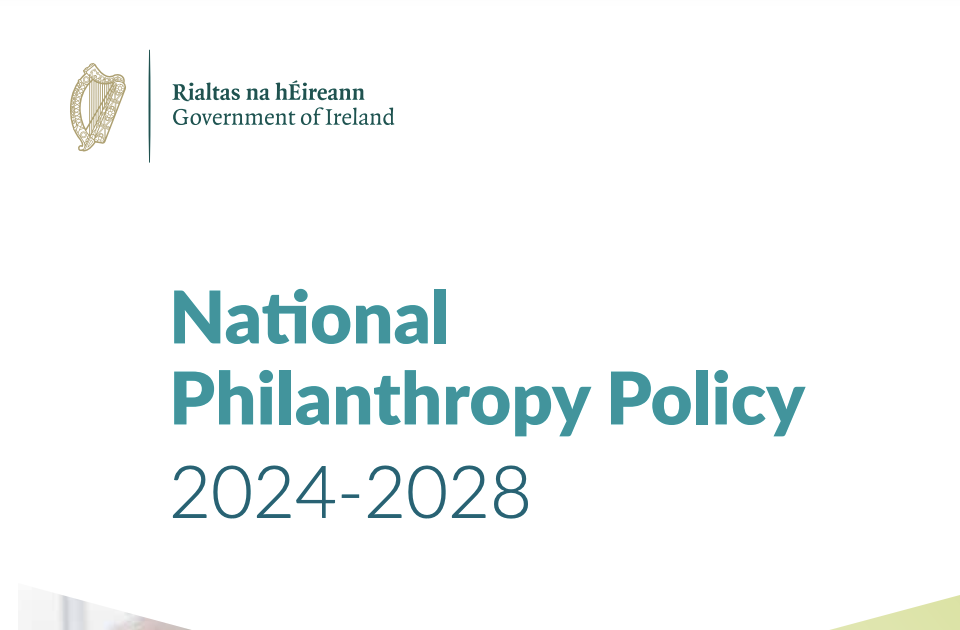 national philanthropy policy ireland