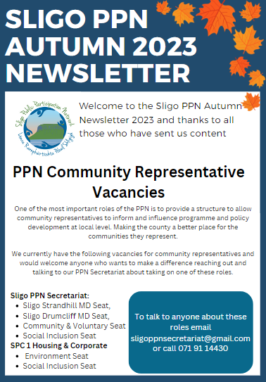 Sligo PPN Autumn Newsletter