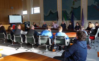 Power to Change Climate Education Clubs – Sligo Youth Assembly on Climate Action meet Sligo Co. Co. SPC 4 Climate Change to discuss the Local Authority Climate Action Plan 2024-2029