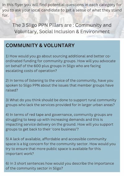 Community & voluntary sligo ppn elections page 2