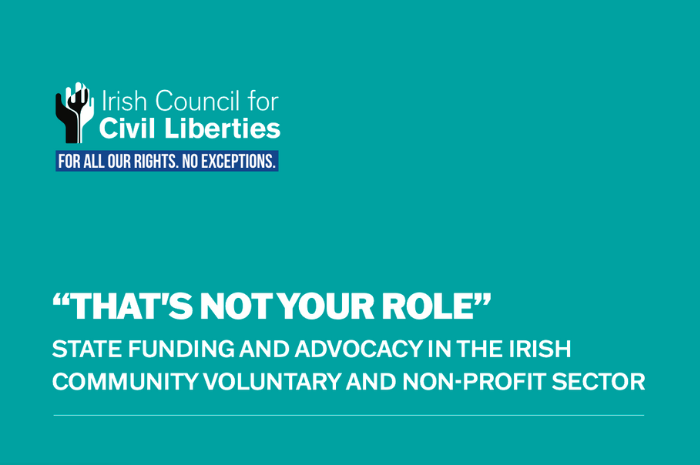 New Report Published - “That's Not Your Role”