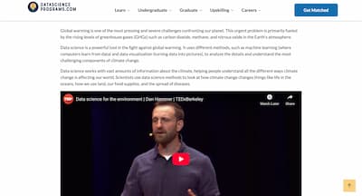 Data Science Programs - How Data Science Can Help Fight Climate Change​