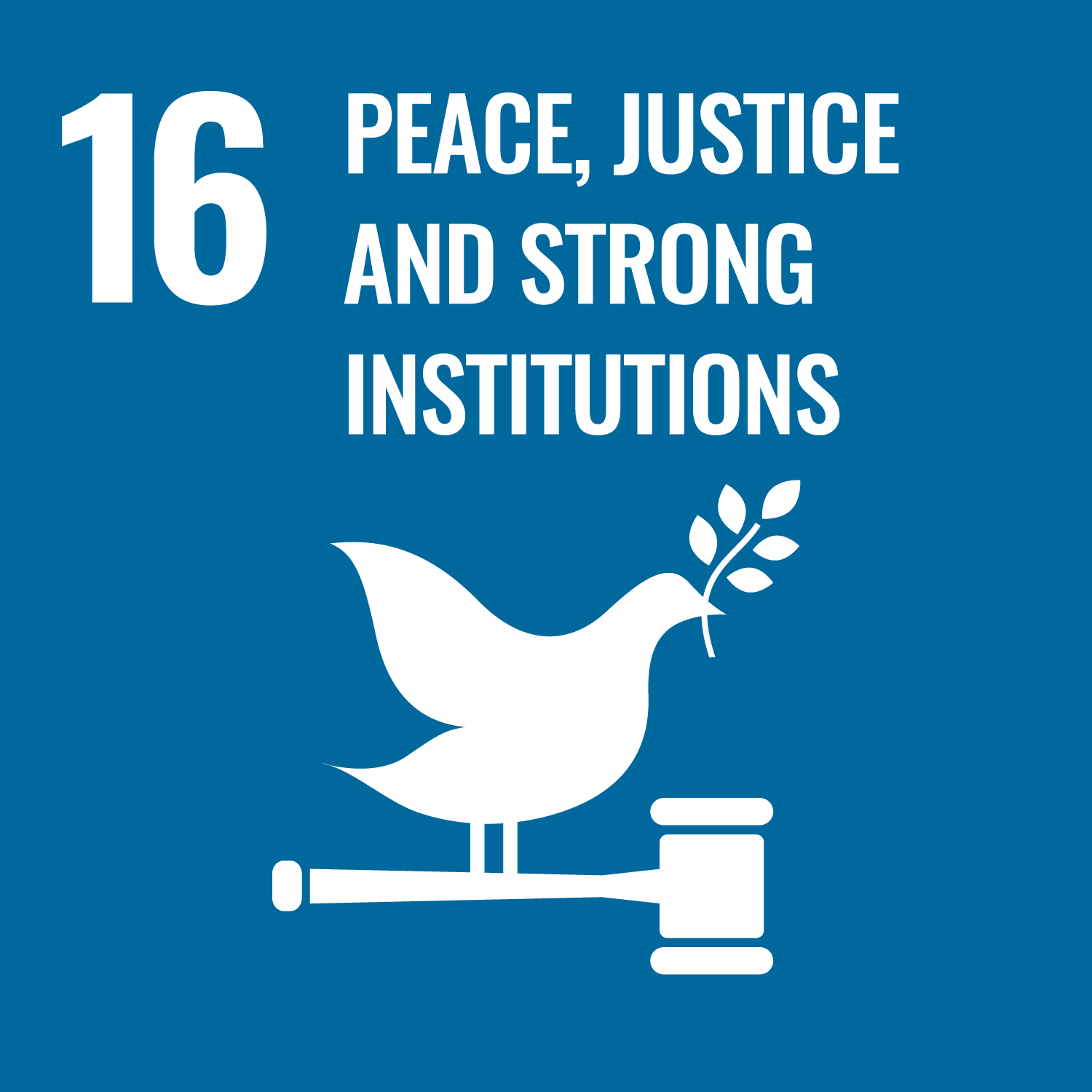 SDG 16 peace justice and strong institutions