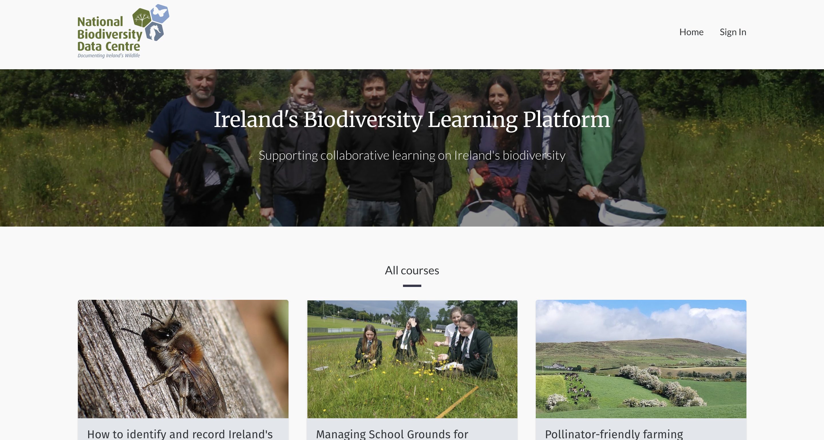 National Biodiversity Centre - Ireland's Biodiversity Learning Platform