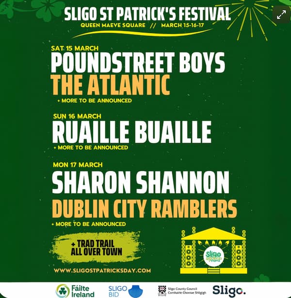 Sligo St Patrick's Day Festival -The Pound Street Boys