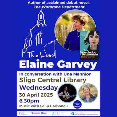 Elaine Garvey at the Word Sligo Central Library