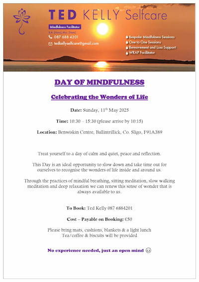 Ted Kelly Day of Mindfulness